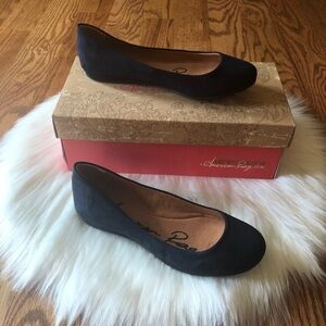 American Rag Navy Blue Ellie Flats size 6M